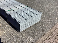 Heras - 6/5/6- dubbelstaafs hekwerk gegalvaniseerd 83cm hoog (30) - afbeelding 7 van  8