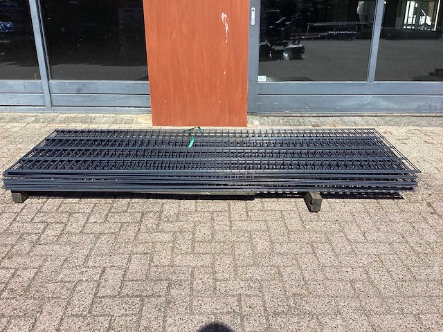 Heras - 8/6/8 - dubbelstaafs hekwerk antraciet 1030 hoog (13x) - afbeelding 2 van  8