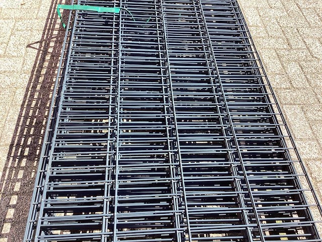 Heras - 8/6/8 - dubbelstaafs hekwerk antraciet 1030 hoog (13x) - afbeelding 8 van  8