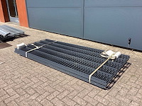 Heras - 8/6/8 - dubbelstaafs hekwerk antraciet 1030 hoog (9x) - afbeelding 3 van  7