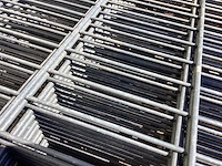 Heras - 8/6/8 - dubbelstaafs hekwerk antraciet 143cm hoog (15x) - afbeelding 9 van  9