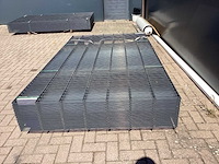 Heras - 8/6/8 - dubbelstaafs hekwerk antraciet 143cm hoog (25x) - afbeelding 5 van  10