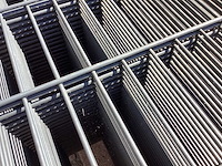 Heras - 8/6/8 - dubbelstaafs hekwerk antraciet 143cm hoog (25x) - afbeelding 10 van  10