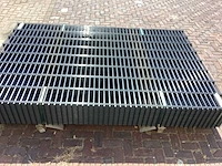 Heras - 8/6/8 - dubbelstaafs hekwerk antraciet 163cm hoog (25x) - afbeelding 6 van  8