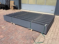 Heras - 8/6/8 - dubbelstaafs hekwerk antraciet 163cm hoog (25x) - afbeelding 5 van  11