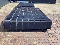 Heras - 8/6/8 - dubbelstaafs hekwerk antraciet 163cm hoog (25x) - afbeelding 10 van  11