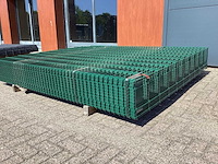 Heras - 8/6/8 - dubbelstaafs hekwerk donkergroen 203cm hoog (25x) - afbeelding 3 van  9