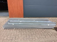 Heras - 8/6/8 - dubbelstaafs hekwerk gegalvaniseerd 1030 hoog (10x) - afbeelding 2 van  6