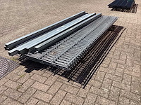 Heras - 8/6/8 - dubbelstaafs hekwerk gegalvaniseerd 1030 hoog (10x) - afbeelding 5 van  6