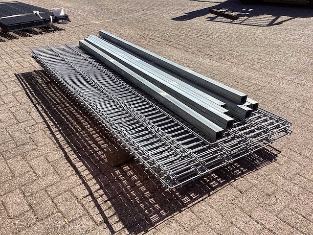Heras - 8/6/8 - dubbelstaafs hekwerk gegalvaniseerd 1030 hoog (10x) - afbeelding 6 van  6