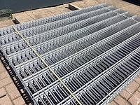Heras - 8/6/8 - dubbelstaafs hekwerk gegalvaniseerd 163 hoog (10x) - afbeelding 3 van  4