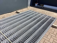 Heras - 8/6/8 - dubbelstaafs hekwerk gegalvaniseerd 163 hoog (10x) - afbeelding 8 van  8