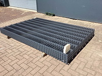 Heras - 8/6/8 - dubbelstaafs hekwerk gegalvaniseerd 163cm hoog (15x) - afbeelding 3 van  9