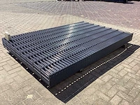 Heras - 8/6/8 - dubbelstaafs hekwerk gegalvaniseerd 163cm hoog (15x) - afbeelding 5 van  9
