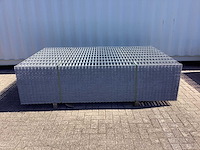 Heras - 8/6/8 - dubbelstaafs hekwerk gegalvaniseerd 163cm hoog (50x) - afbeelding 3 van  10