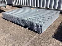 Heras - 8/6/8 - dubbelstaafs hekwerk gegalvaniseerd 183cm hoog (25x) - afbeelding 6 van  12