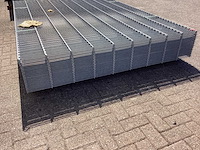 Heras - 8/6/8 - dubbelstaafs hekwerk gegalvaniseerd 183cm hoog (25x) - afbeelding 11 van  12