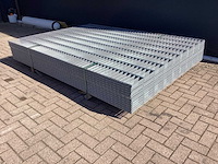 Heras - 8/6/8 - dubbelstaafs hekwerk gegalvaniseerd 183cm hoog (25x) - afbeelding 3 van  7