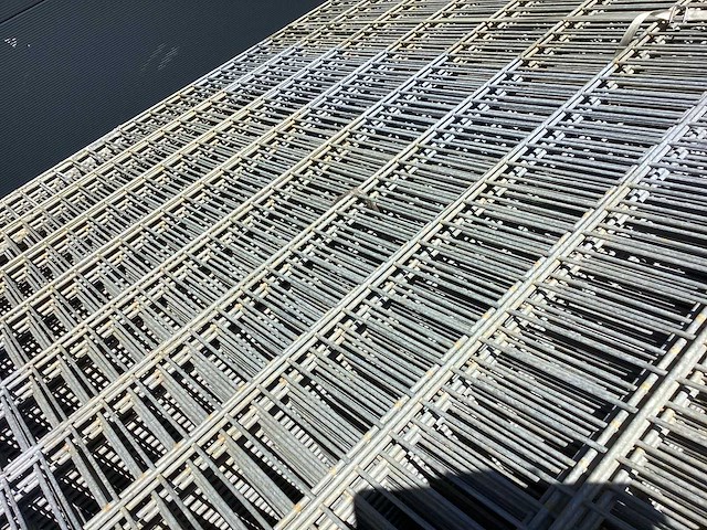 Heras - 8/6/8 - dubbelstaafs hekwerk gegalvaniseerd 183cm hoog (50x) - afbeelding 2 van  10