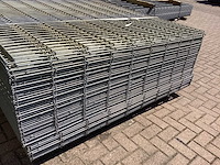 Heras - 8/6/8 - dubbelstaafs hekwerk gegalvaniseerd 183cm hoog (50x) - afbeelding 8 van  10