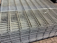 Heras - 8/6/8 - dubbelstaafs hekwerk gegalvaniseerd 183cm hoog (50x) - afbeelding 9 van  10