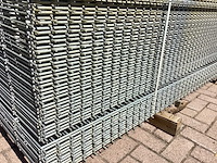 Heras - 8/6/8 - dubbelstaafs hekwerk gegalvaniseerd 183cm hoog (50x) - afbeelding 10 van  10