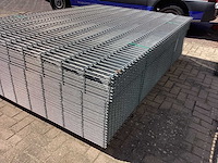 Heras - 8/6/8 - dubbelstaafs hekwerk gegalvaniseerd 183cm hoog (50x) - afbeelding 4 van  9