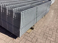 Heras - 8/6/8 - dubbelstaafs hekwerk gegalvaniseerd 183cm hoog (50x) - afbeelding 2 van  10