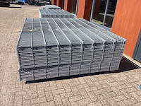 Heras - 8/6/8 - dubbelstaafs hekwerk gegalvaniseerd 183cm hoog (50x) - afbeelding 5 van  10