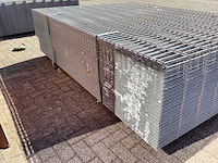Heras - 8/6/8 - dubbelstaafs hekwerk gegalvaniseerd 183cm hoog (50x) - afbeelding 8 van  10