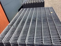 Heras - 8/6/8 - dubbelstaafs hekwerk gegalvaniseerd 183cm hoog (50x) - afbeelding 10 van  10