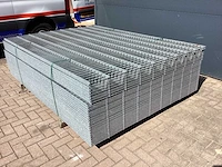 Heras - 8/6/8 - dubbelstaafs hekwerk gegalvaniseerd 183cm hoog (50x) - afbeelding 3 van  9