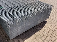 Heras - 8/6/8 - dubbelstaafs hekwerk gegalvaniseerd 183cm hoog (50x) - afbeelding 3 van  7