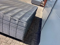Heras - 8/6/8 - dubbelstaafs hekwerk gegalvaniseerd 183cm hoog (50x) - afbeelding 5 van  9