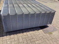 Heras - 8/6/8 - dubbelstaafs hekwerk gegalvaniseerd 183cm hoog (50x) - afbeelding 7 van  9