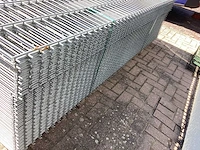 Heras - 8/6/8 - dubbelstaafs hekwerk gegalvaniseerd 183cm hoog (50x) - afbeelding 5 van  9