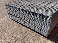 Heras - 8/6/8 - dubbelstaafs hekwerk gegalvaniseerd 183cm hoog (50x) - afbeelding 6 van  10
