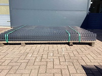 Heras - 8/6/8 - dubbelstaafs hekwerk gegalvaniseerd 203cm hoog (14x) - afbeelding 2 van  7
