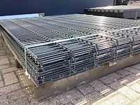 Heras - 8/6/8 - dubbelstaafs hekwerk gegalvaniseerd 203cm hoog (14x) - afbeelding 5 van  7