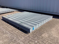 Heras - 8/6/8 - dubbelstaafs hekwerk gegalvaniseerd 203cm hoog (15x) - afbeelding 3 van  9