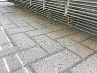 Heras - 8/6/8 - dubbelstaafs hekwerk gegalvaniseerd 203cm hoog (23x) paar aangezaagt - afbeelding 11 van  12