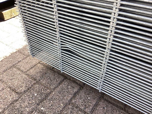 Heras - 8/6/8 - dubbelstaafs hekwerk gegalvaniseerd 203cm hoog (50x) - afbeelding 3 van  13