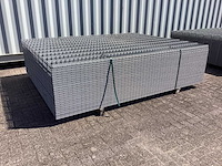 Heras - 8/6/8 - dubbelstaafs hekwerk gegalvaniseerd 203cm hoog (50x) - afbeelding 1 van  13