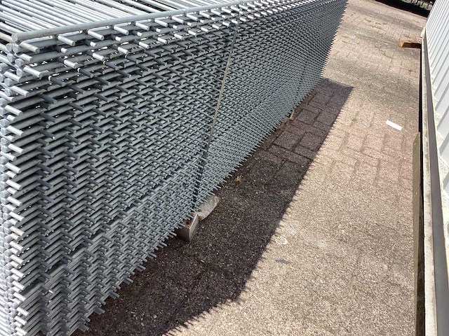 Heras - 8/6/8 - dubbelstaafs hekwerk gegalvaniseerd 203cm hoog (50x) - afbeelding 10 van  13