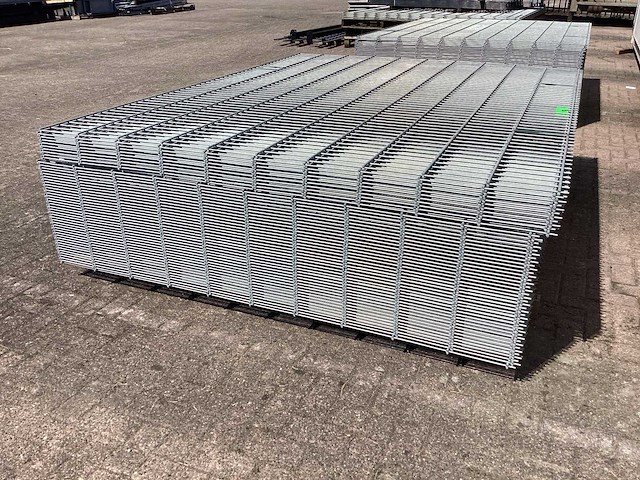 Heras - 8/6/8 - dubbelstaafs hekwerk gegalvaniseerd 203cm hoog (50x) - afbeelding 7 van  11