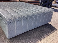 Heras - 8/6/8 - dubbelstaafs hekwerk gegalvaniseerd 203cm hoog (50x) - afbeelding 10 van  11