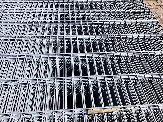 Heras - 8/6/8 - dubbelstaafs hekwerk gegalvaniseerd 203cm hoog (50x) - afbeelding 3 van  11