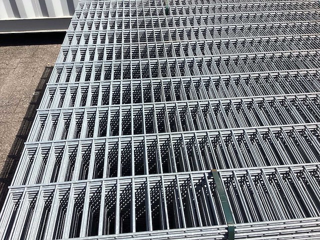 Heras - 8/6/8 - dubbelstaafs hekwerk gegalvaniseerd 203cm hoog (50x) - afbeelding 4 van  13