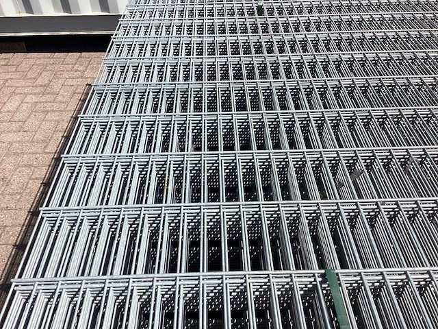 Heras - 8/6/8 - dubbelstaafs hekwerk gegalvaniseerd 203cm hoog (50x) - afbeelding 2 van  11