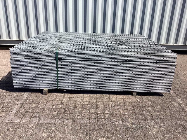 Heras - 8/6/8 - dubbelstaafs hekwerk gegalvaniseerd 203cm hoog (50x) - afbeelding 4 van  11